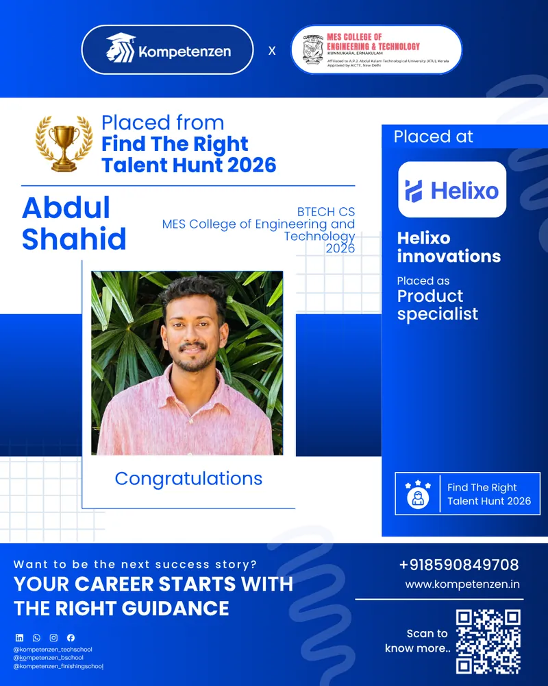 Find The Right Talent Hunt campus placement drive