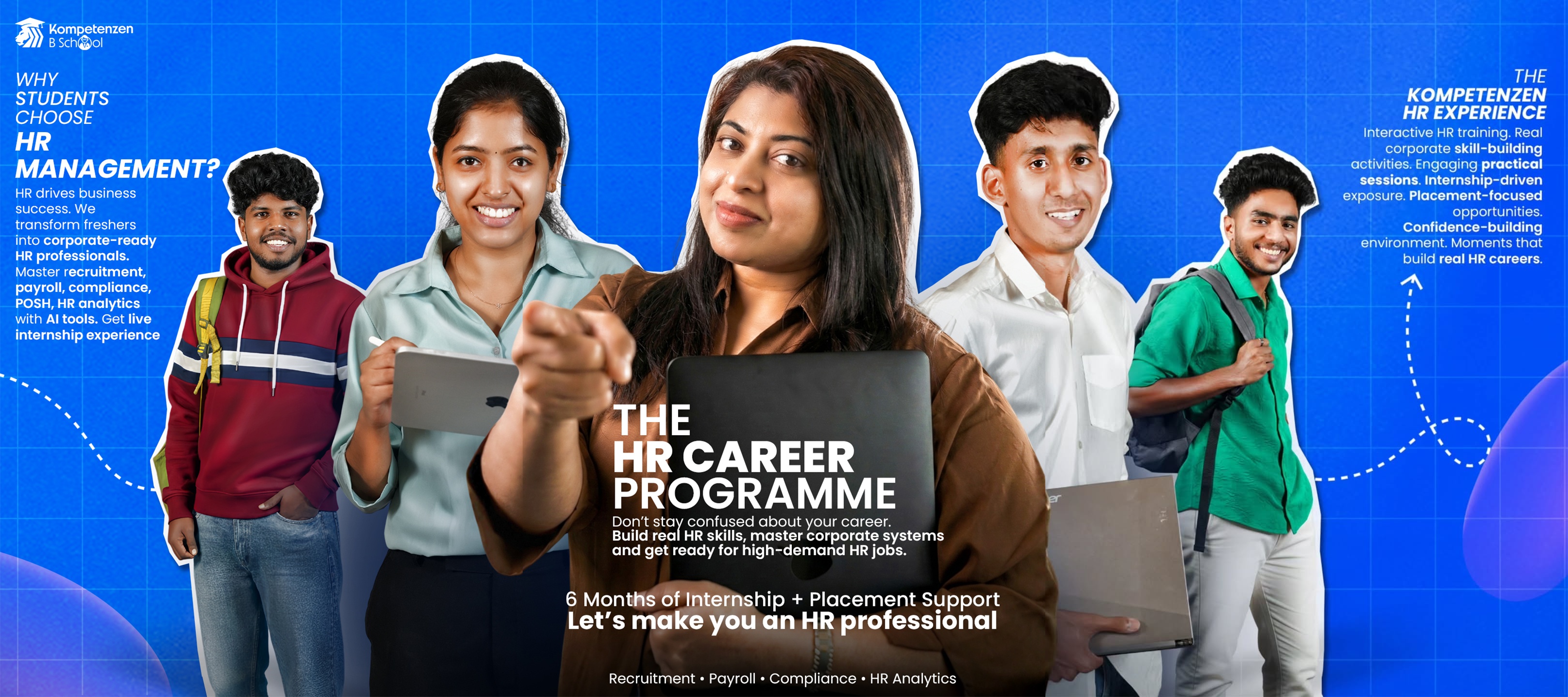 HR professional working