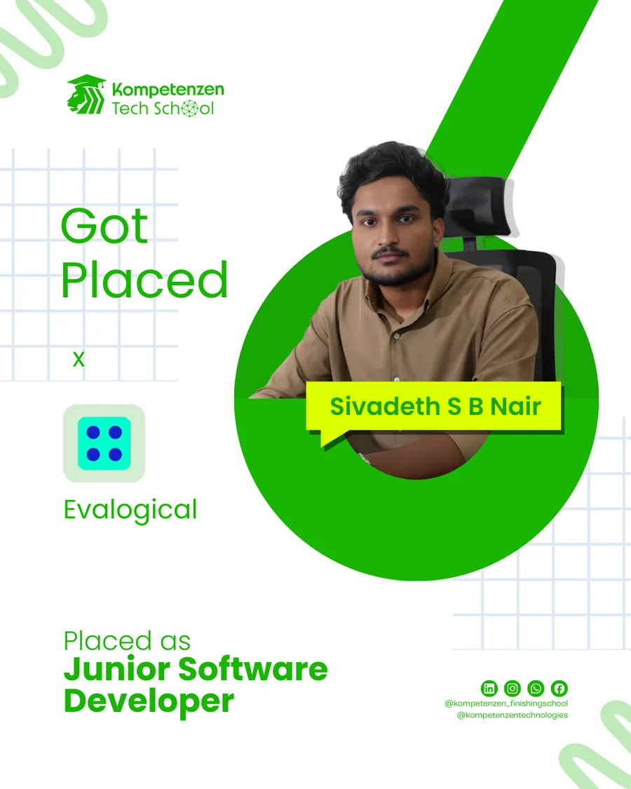 Shivadath placed at Evalogical